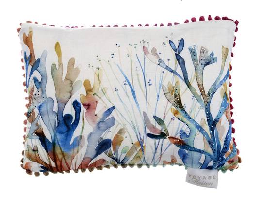 Voyage Maison - Riviera/Art House - Coral Reef Cushion - Cobalt
